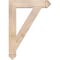 Ekena Millwork Traditional Arts & Crafts Smooth Bracket, Douglas Fir, 3 1/2"W x 20"D x 28"H BKT04X20X28TRA03SDF - alternate 3